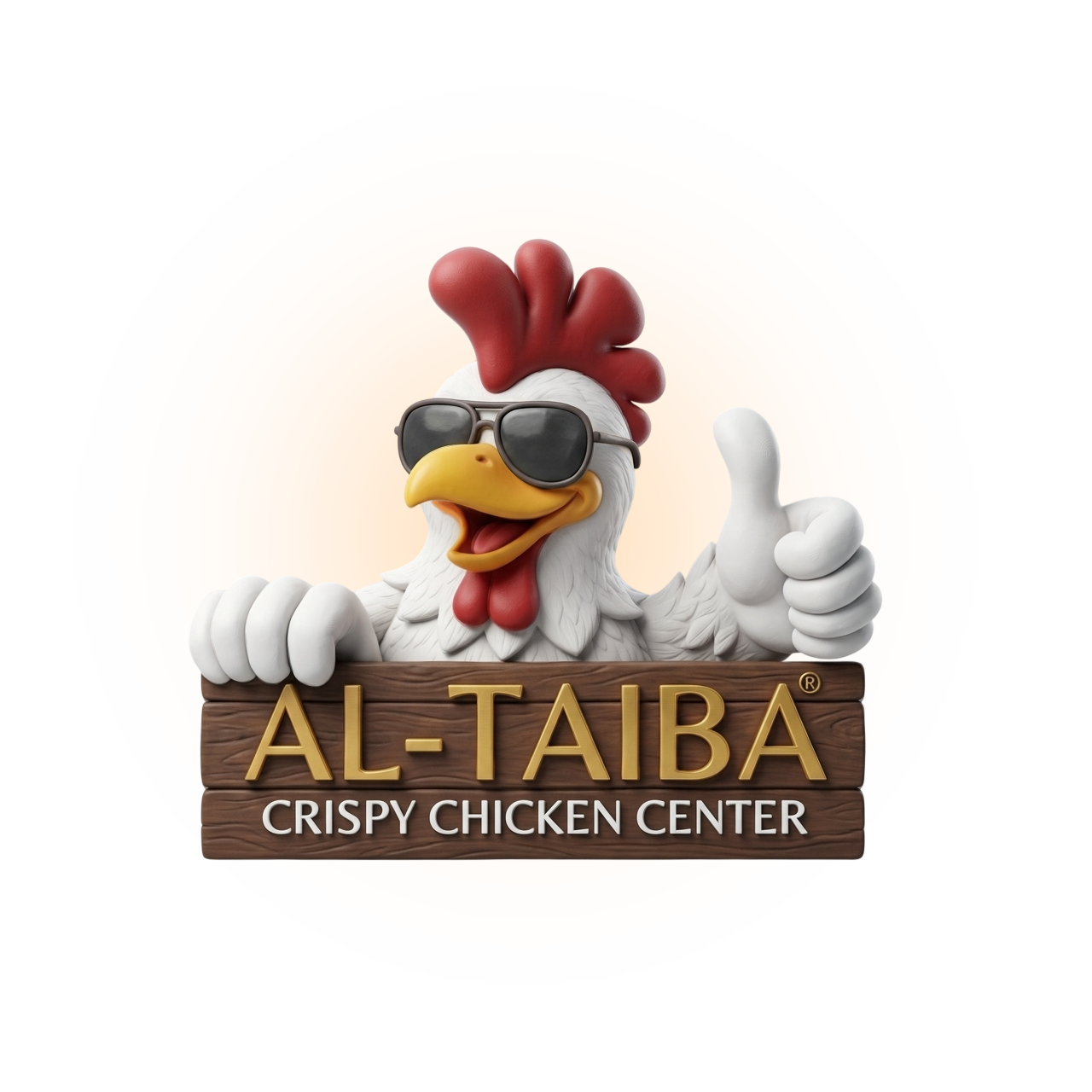 Al-Taiba Crispy Chicken Center Official Logo
